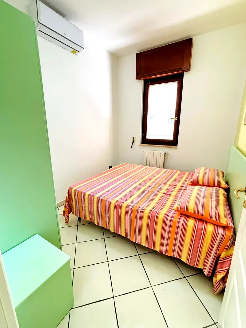 Stanza verde con aria condizionata del Trilocale B2/4 Residence Rosa Virginia Gallipoli